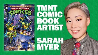 Ninja Turtles Artist Sarah Myer MONSTROUS Interview: TMNT 1987, Usagi Yojimbo, Street Fighter Comics