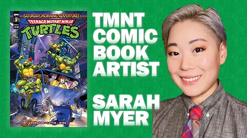 Ninja Turtles Artist Sarah Myer MONSTROUS Interview: TMNT 1987, Usagi Yojimbo, Street Fighter Comics