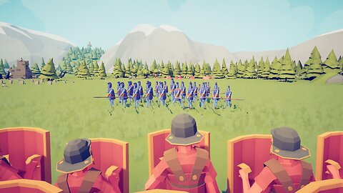 30 Shield Bearers Versus 30 Sarissas || Totally Accurate Battle Simulator