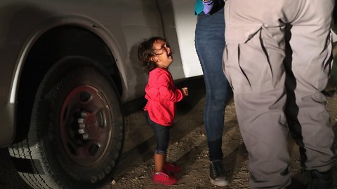 Crying Migrant Girl On Time Cover Wasn't Separated From Her Mother