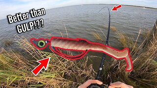 This BRAND NEW Scented Lure catches good fish!! | Q8 Super Bait On-the-Water Test