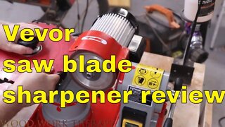 Vevor table saw blade sharpener review