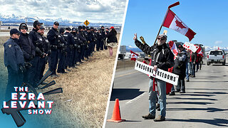 Police make show of force as Calgary 'Axe the Tax' rally enters second day