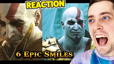 All 6 Subtle Smiles of Kratos WITHOUT the Beard REACTION