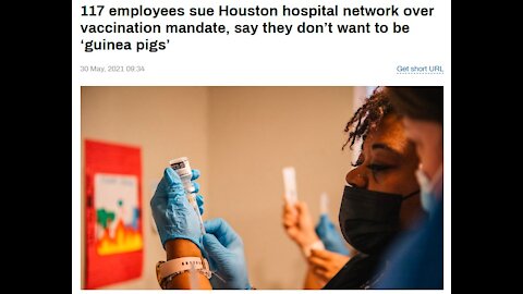 Houston Healthcare Workers Refuse To Be Guinea Pigs And File Lawsuit