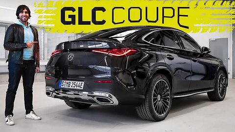 2023 Mercedes Benz GLC Coupe! First Look at Hybrid Generation!