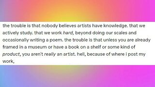 Artists Aren't Replicable