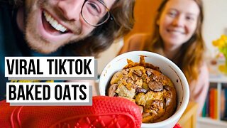 We Made The Viral TikTok Baked Oats Recipe