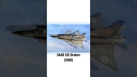 evolution of Sweden Saab fighter jet #military #aircraft #technology #sweden