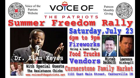Voice of The Patriots Summer Freedom Rally 2022