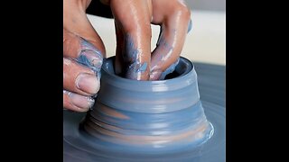 ☁️2 Decoration techniques for your ceramic pots 🌙 #pottery #ceramics #claypottery