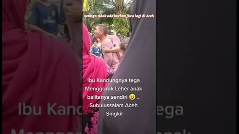 VIRAL IBU KANDUNG GOROK BAYI SENDIRI