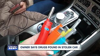 Owner says drugs found in stolen car