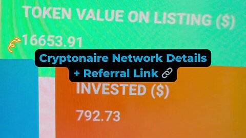 Cryptonaire Network Details + Referral Link 🔗