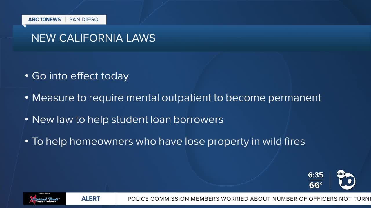 Several new laws take effect in California on July 1