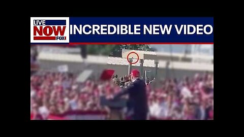 NEW VIDEO: POV of alleged Trump rally shooter moving across roof from stage