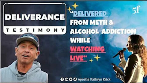 SET FREE FROM METH, ALCOHOL & SEX ADDICTION WHILE WATCHING LIVE