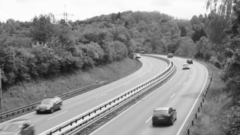 Highway Footage Shows Unexplained Car Disappearance