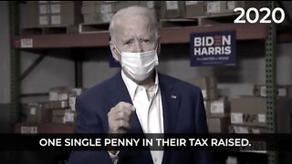 ‘I Give You My Word as a Biden’; Middle-Class Americans Will Not ‘Pay a Single Penny More’ in Taxes