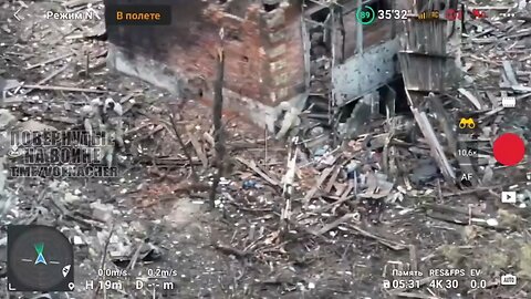 Tragic footage of personnel of the AFU getting hit by a artillery shell somewhere in Avdeevka