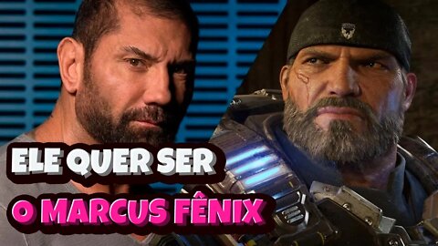 Dave Bautista inicia campanha para estrelar Marcus Fênix no Gears of War da Netflix