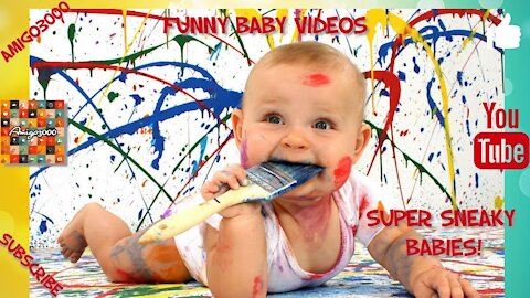 Super Sneaky Babies ! Funny Baby Videos
