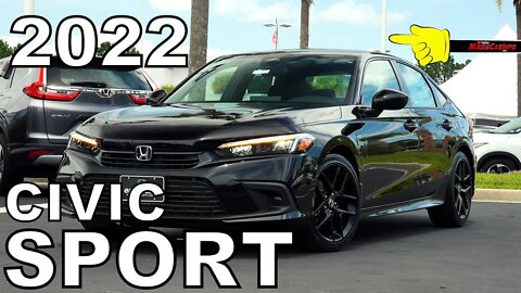 2022 Honda Civic Sport - Detailed Look in 4K