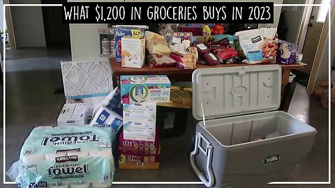 Monthly Grocery Haul//Costco//Kroger//Natural Grocers