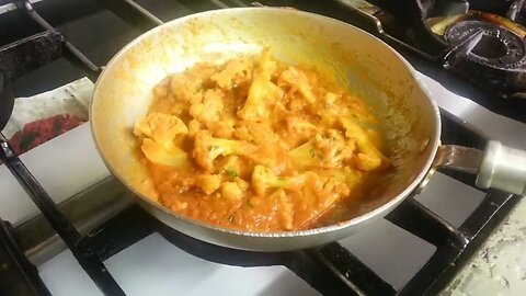Cauliflower Bhaji [Gobi Masala] [Indian Style Receipe] by Hindustani Khana