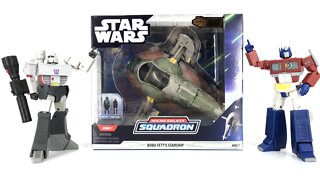 Star Wars - Micro Galaxy Squadron Boba Fett Starship Review