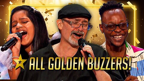 ALL GOLDEN BUZZER Auditions from America's Got Talent 2024!