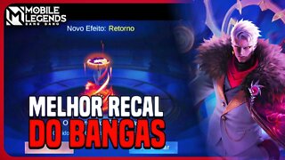 PEGUEI O MELHOR RECAL DE EVENTO DO BANGAS E JOGUEI DE DRAGÃO | MLBB