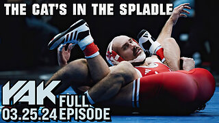 The Spladle Wrestling Move Has Taken The World By Storm | The Yak 3-25-24