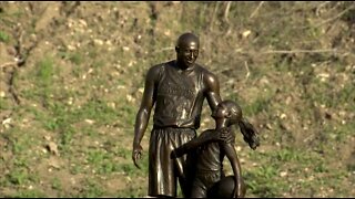 Kobe Bryant Statue Erected at Crash Site