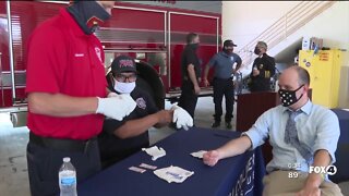 Free antibody testing at North Collier Fire Control and Rescue