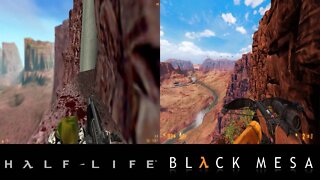 Half Life Vs Black Mesa Short (Surface Tension Part 3)
