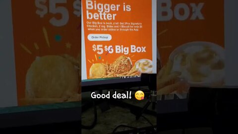 Great $5 Deal At POPEYE'S! 😮 #shorts