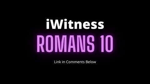 Romans 10 Read Discuss