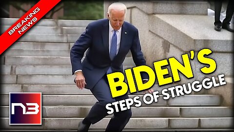 World Leaders Watch in Shock: As Biden Nearly Loses His Battle With Stairs in Japan