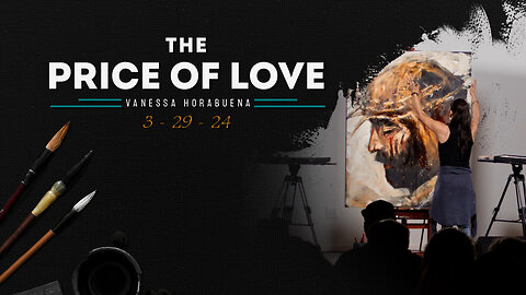 "The Price of Love" Christian Worship Painting by Vanessa Horabuena