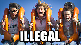 California PROHIBITS Screaming on Roller Coasters