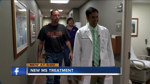 Local man hopes new multiple sclerosis drug gives him his life back