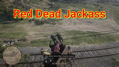 Red Dead Redemption 2 Jackass wagon ride rdr2 #reddeadredemption2 #rdr2