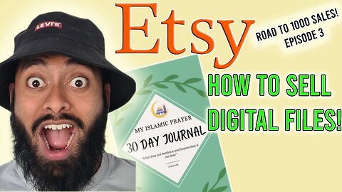 SELL Digital Files On Etsy & Make EASY MONEY! | Road To 1000 Sales! | EP3