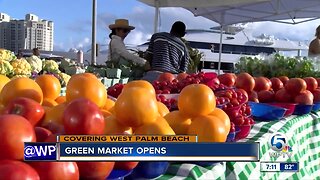 West Palm Beach Green Market opens
