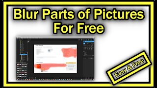 How To Blur Parts of a Picture For Free On Windows 10 (Best Free Photo Blur Tool)