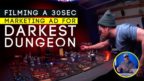 Filming a 30SEC MARKETING AD // Darkest Dungeon