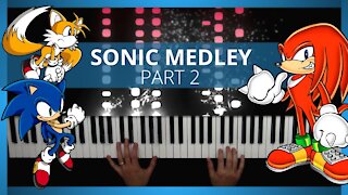 ULTIMATE Sonic Music Piano Medley 💫 [Part 2]
