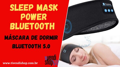 SLEEP MASK POWER BLUETOOTH – A Máscara de Dormir Bluetooth 5 0 #Shorts