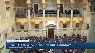 State legislative session ended Monday